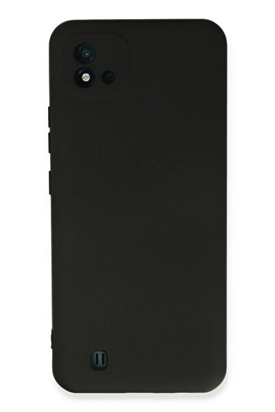 NewFace حافظة ريلمي C11 2021 نانو من الداخل سيليكون مخملي - أسود 1490614709
