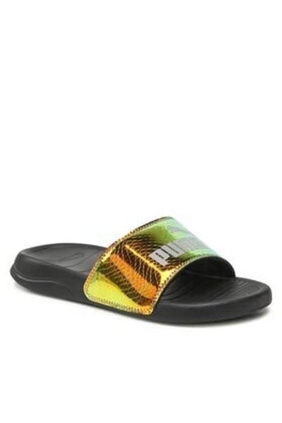 Puma women's flip flops 386721 01 gold