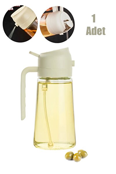 RKY SERENITY 600 ml Sprey Ve Normal Dökme Yağdanlık Limon Sirke Sos Vs Püskür...