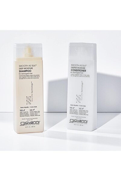 Giovanni , Smooth As Silk, Deep Moisture Shampoo, 8.5 fl oz (250 ml)