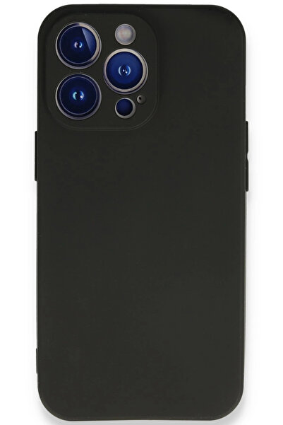 NewFace حافظة ايفون 14 برو سيليكون اول - اسود 1495558709