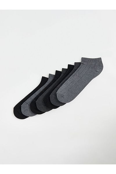 LC Waikiki LCW ACCESSORIES Patterned Men's Booties Socks 7-Piece