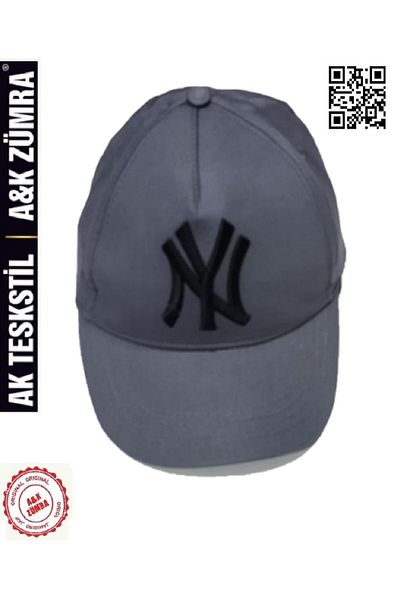 A&K ZÜMRA Unisex 100% βαμβακερό ρυθμιζόμενο καπέλο με κέντημα Velcro