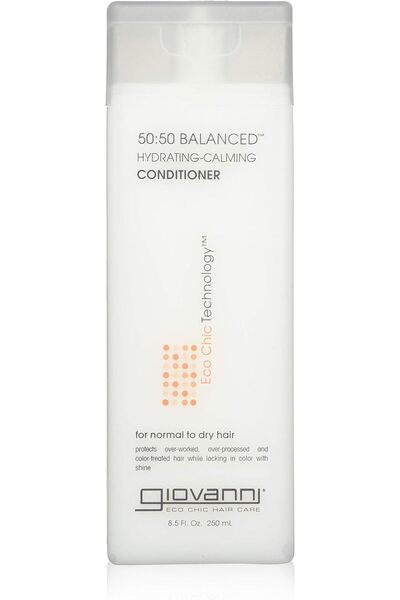 Giovanni 50:50 Balanced Hydrating-Calming Conditioner, 250ml/8.5oz
