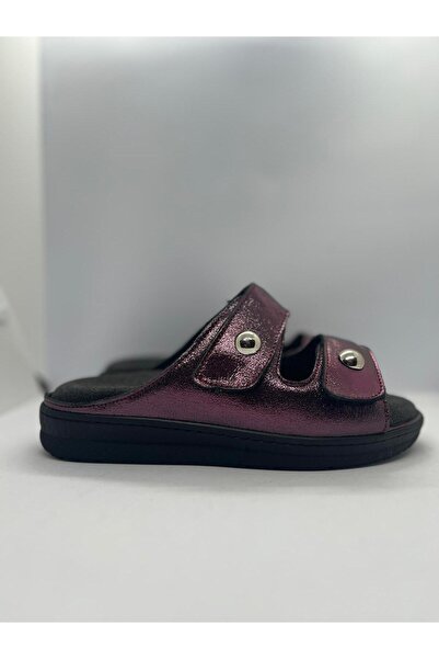 Ortopedia Kadın Hakiki Deri Comfort Ortopedik Terlik 2225/2194