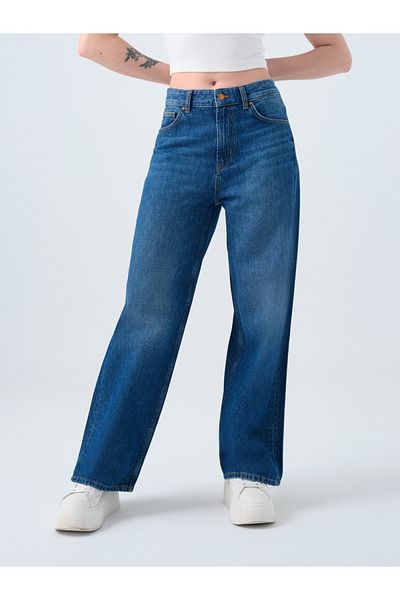 Loft Wide Leg Regular Fit Women's Trousers