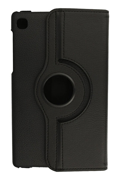 NewFace حافظة سامسونج جالاكسي T220 Tab A7 Lite 8.7 360 حافظة جلدية للكمبيوتر اللوحي - أسود 1493216709