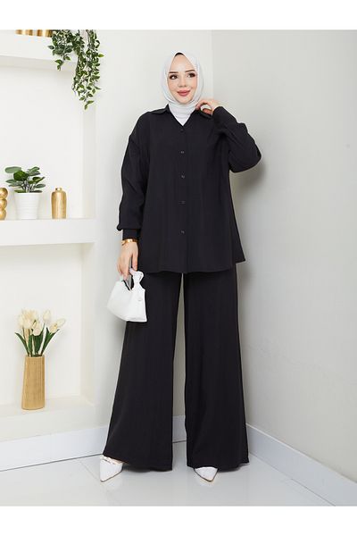 SG SARİALGİYİM New Season Modal Fabric Quality Summer Comfortable Bottom Top Double Set