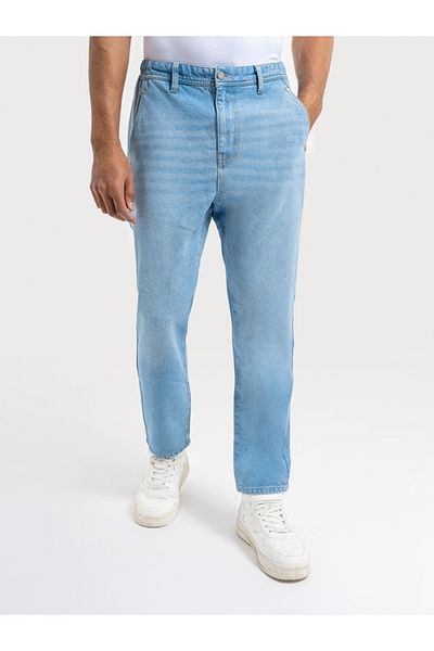 Loft Ανδρικό παντελόνι Slouchy Elastic Waist Fit