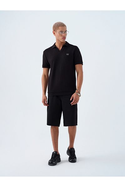 Loft Ανδρικό μανίκι πόλο Loose Fit