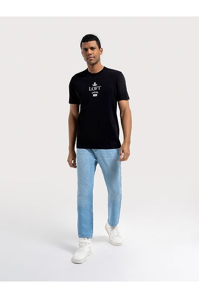 Loft Ανδρικό παντελόνι Slouchy Elastic Waist Fit