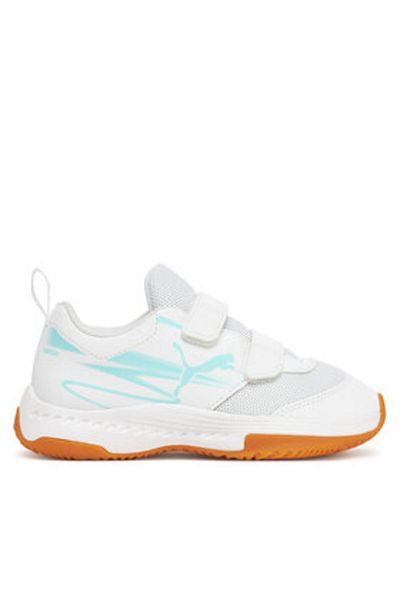 Puma papuci de băieți 108106 albi