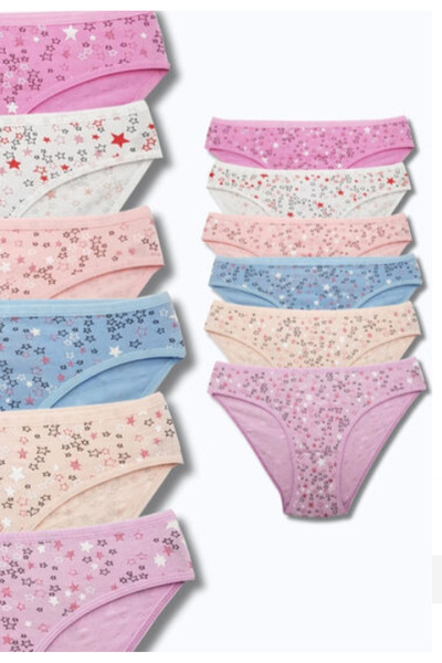 Tutku Stella Bikini-Külot-6 Adet