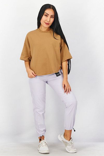 Puma Women Oversized Infuse Training Tee, Brown