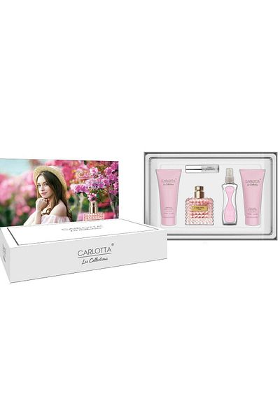 Carlotta Gift Set 5 Pieces for Women by Donna, 100.0 ml