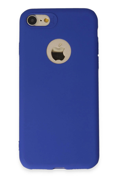 NewFace iPhone 7 Case First Silicone - Navy Blue 1490029709