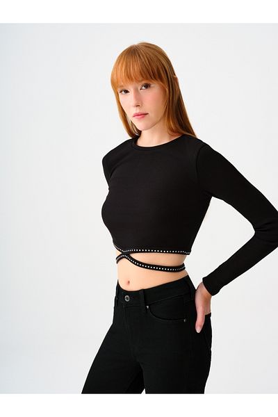 Loft U. Sleeve Crop Women's Blouse