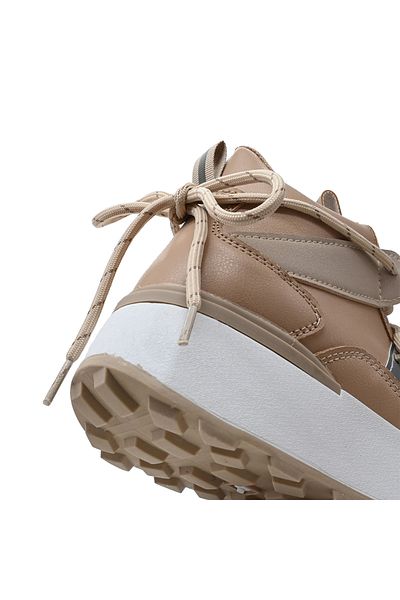 Tmall Pantofi sport inalti de dama,D1314,Din Piele ecologica,Kaki