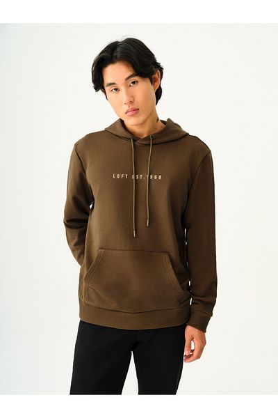 Loft Dark Khaki Men's Sweatshirt - Lf 2038143