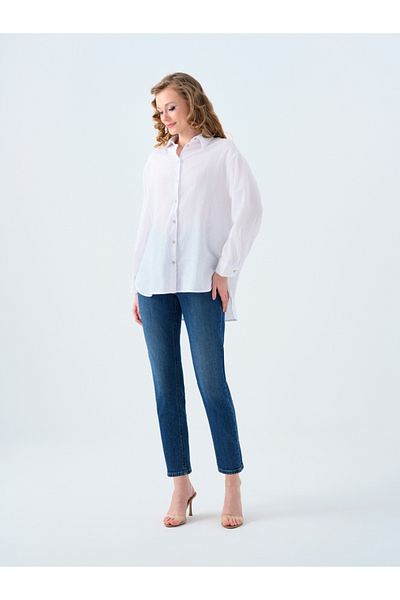 Loft Cămașă de damă Loose Fit U.sleeve