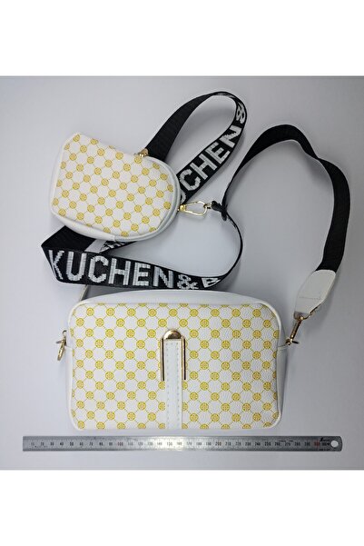 stilyy White Wallet and Strap Detail Shoulder Bag
