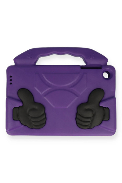 NewFace Samsung Galaxy T510 Tab a 10.1 Case Like Tablet Silicone with Stand - Purple Alsat