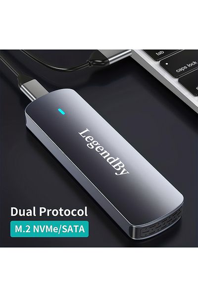 LegendBy Nvme M.2 Ssd Disk Case |   USB 3.1 Type-C 10Gbps