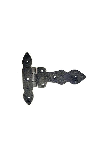 STOREMAX Antique Style Decorative Brass Tail Button Hinge No1 - 117X142 Mm, Oxide