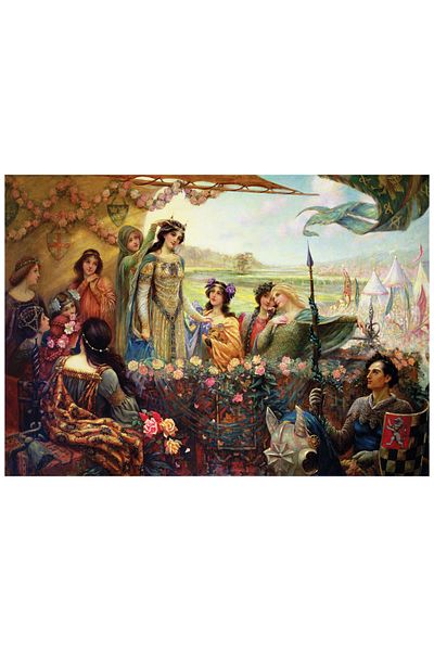 Anatolian Puzzle 3000 Piece Jigsaw Puzzle - Lancelot & Guinevere 4929
