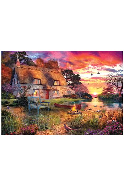Anatolian Puzzle 260 Piece XL Jigsaw Puzzle - Summer Evening 3337