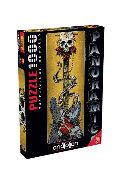 Anatolian Puzzle 1000 Piece Jigsaw Puzzle - Rhythmic Skull 1112