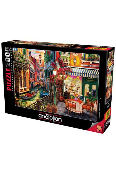 Anatolian Puzzle 2000 Piece Jigsaw Puzzle - Venetian Cafe 3952
