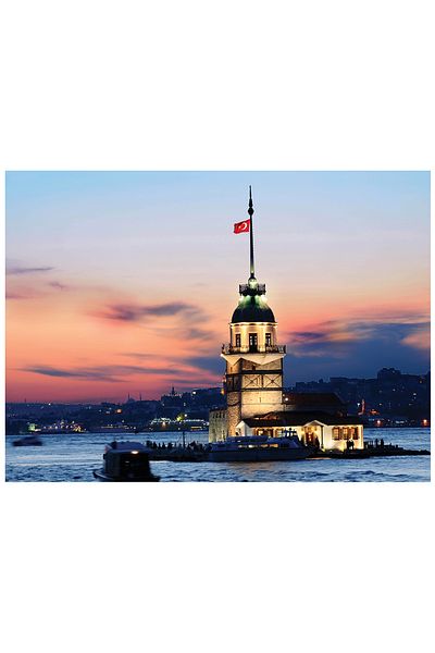 Anatolian Puzzle 1000 Piece Jigsaw Puzzle - Maiden's Tower 3125