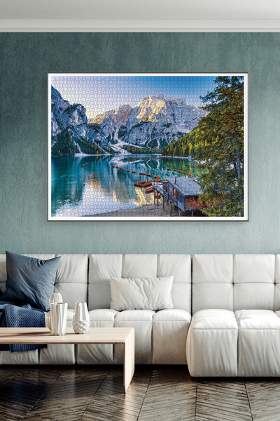 Anatolian Puzzle 4000 Parça Yapboz Puzzle - Braies Gölü 5205