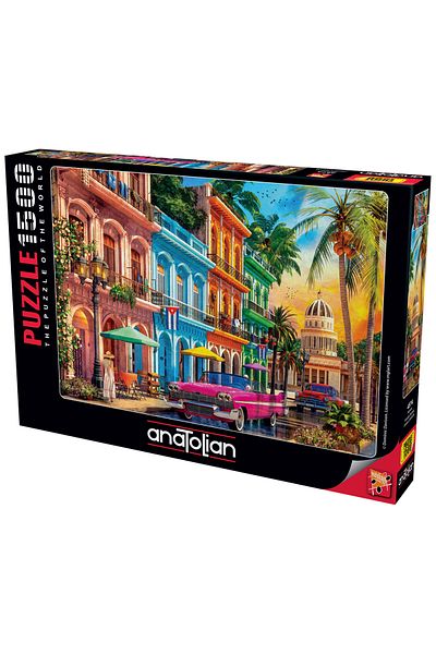 Anatolian Puzzle 1500 Piece Jigsaw Puzzle - Havana 4574
