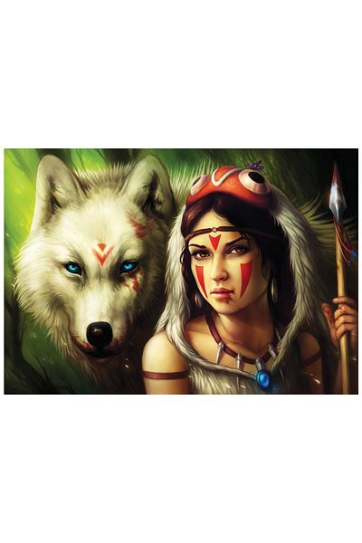 Anatolian Puzzle 500 Piece Jigsaw Puzzle - Warrior Princess 3600