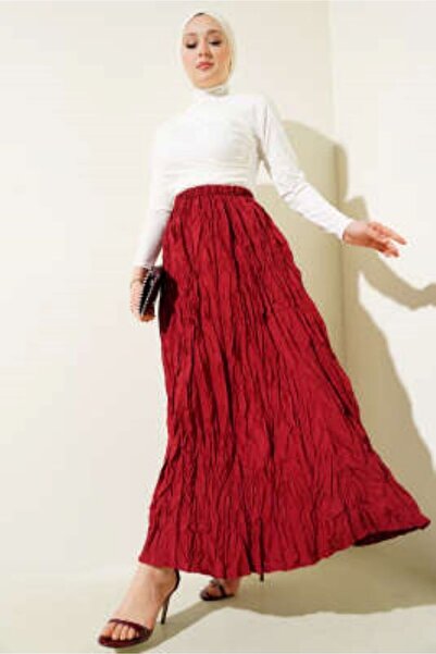 SHİROSA fustă din țesătură încrețită