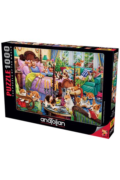 Anatolian Puzzle 1000 Piece Jigsaw Puzzle - Pajama Party 1143
