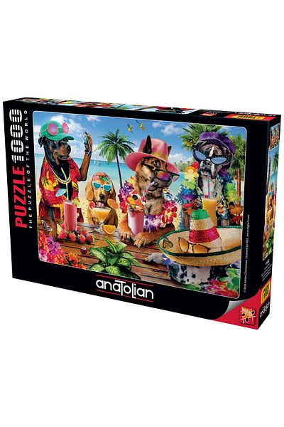 Anatolian Puzzle 1000 Piece Jigsaw Puzzle - Tropical Party 1102