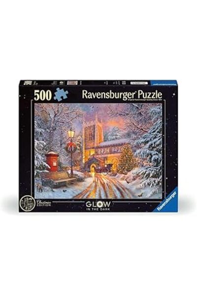 SÇHA لغز Ravensburger 500P للعام الجديد، أحجية الصور المقطوعة