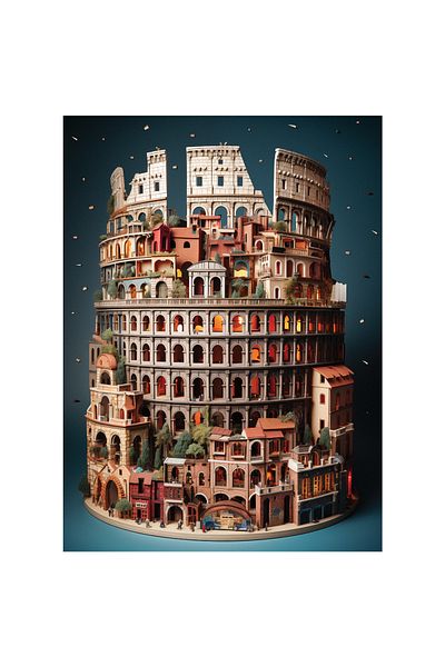 Anatolian Puzzle 1000 Piece Jigsaw Puzzle - Colesseum 1166