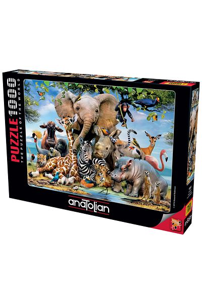 Anatolian Puzzle 1000 Piece Jigsaw Puzzle - Smile 1043