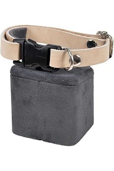 Mu Art X-Perk Genuine Leather Cat Dog Collar