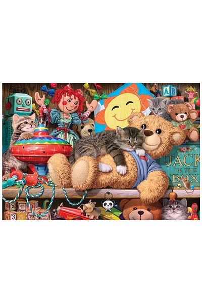 Anatolian Puzzle 260 Piece XL Jigsaw Puzzle - Toy Cabinet 3341