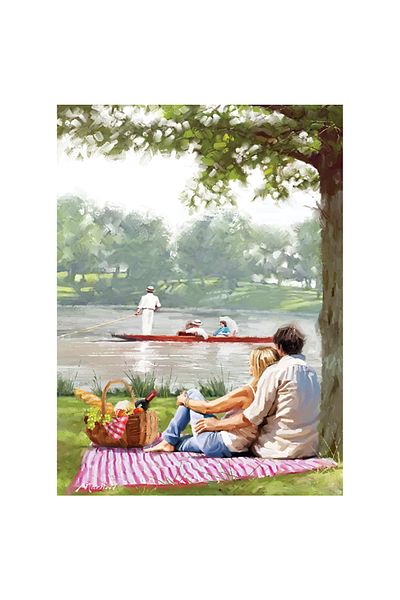 Anatolian Puzzle 1000 Piece Jigsaw Puzzle - Romantic Picnic 1137