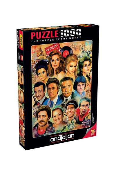 Anatolian Puzzle 1000 Piece Jigsaw Puzzle - Greenwood Stars 1155