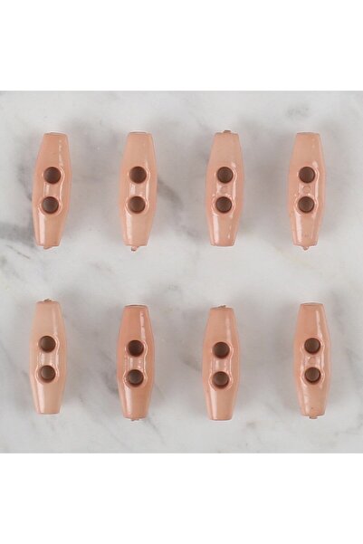 CT STONES Loren Crafts Salmon 8 Li Shepherd Buttons - 115