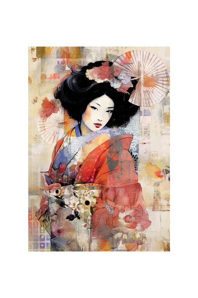 Anatolian Puzzle 500 Piece Jigsaw Puzzle - Geisha 3631