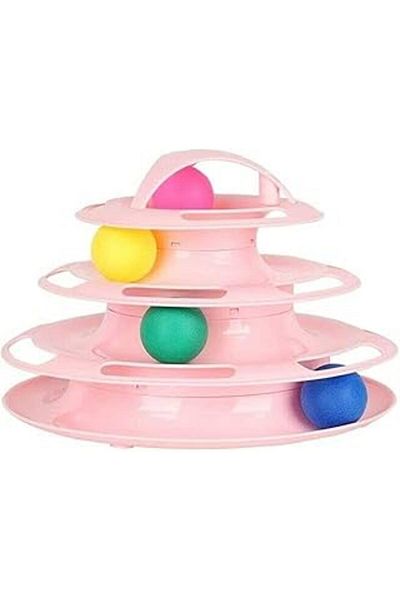 Mu Art Arsimo 3 Tier Bulk Round Toy, Pink