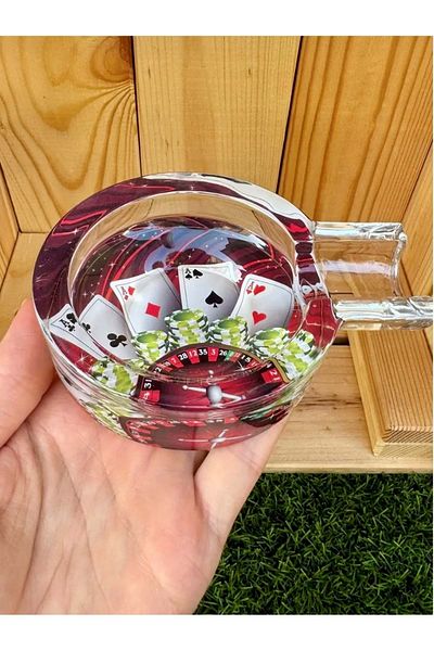 panda hediyelik Poker Roulette Slot Casino - Γυάλινος Τασάκι Πούρων